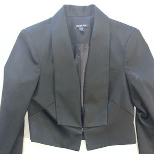 BEBE cropped blazer